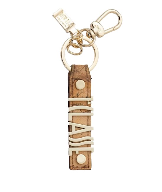 Alviero Martini 1ª Classe portachiavi Geo Classic W293 natural