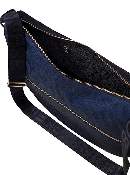Borbonese Luna bag Medium 934109I15 blu