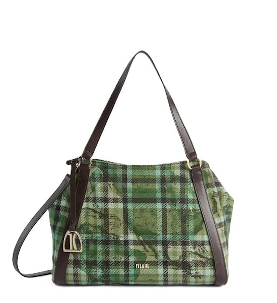 Alviero Martini 1ª Classe ALLD45 Tartan Soul verde muschio