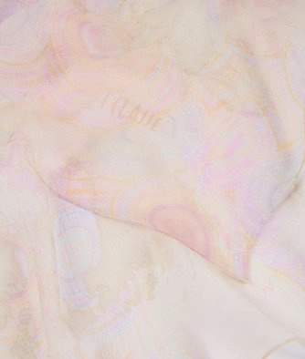 Alviero Martini 1ª Classe foulard KF127 Geo Dots Art sabbia