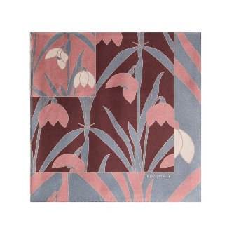 Coccinelle foulard VAU38 multi winter rose
