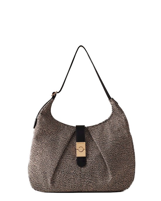Borbonese 923938I15 Cortina media OP naturale/nero