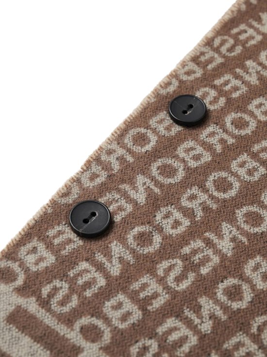Borbonese 6DA081 mantella beige/tortora