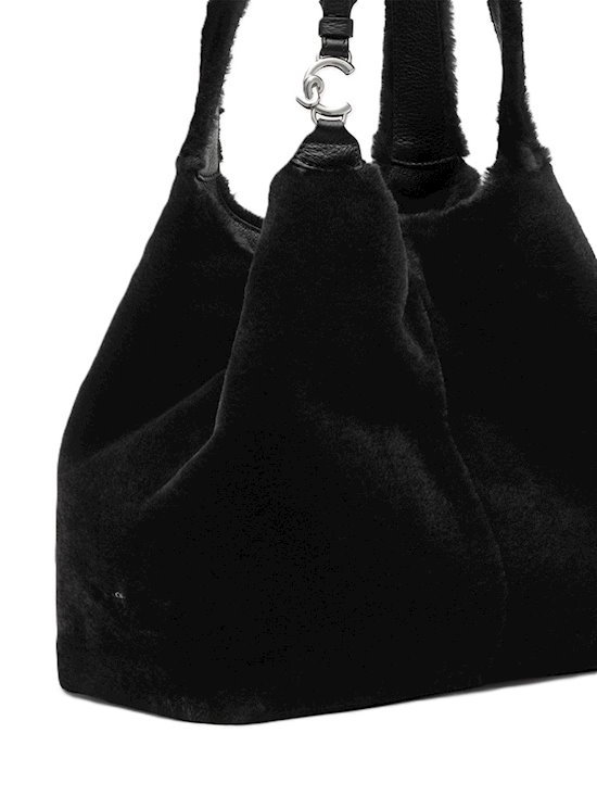 Coccinelle ATHD1101 C-Easy eco-fur nera