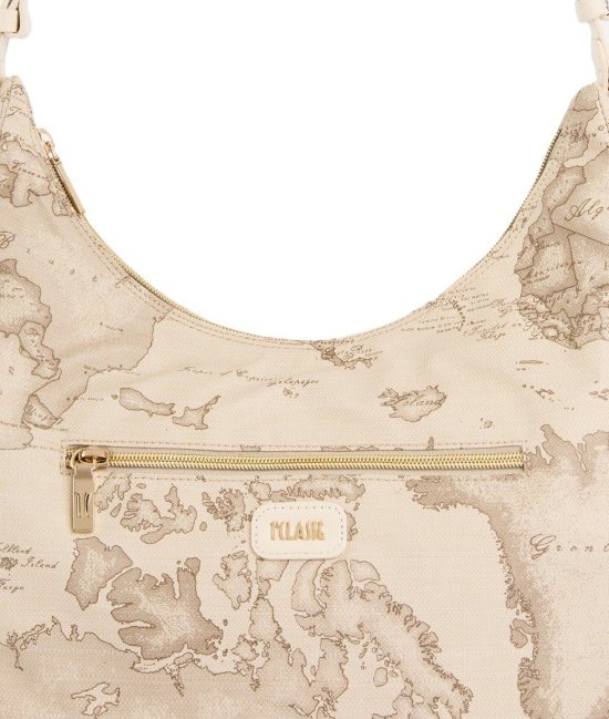 Alviero Martini 1ª Classe ALE58 Soft Petals Geo Safari rafia