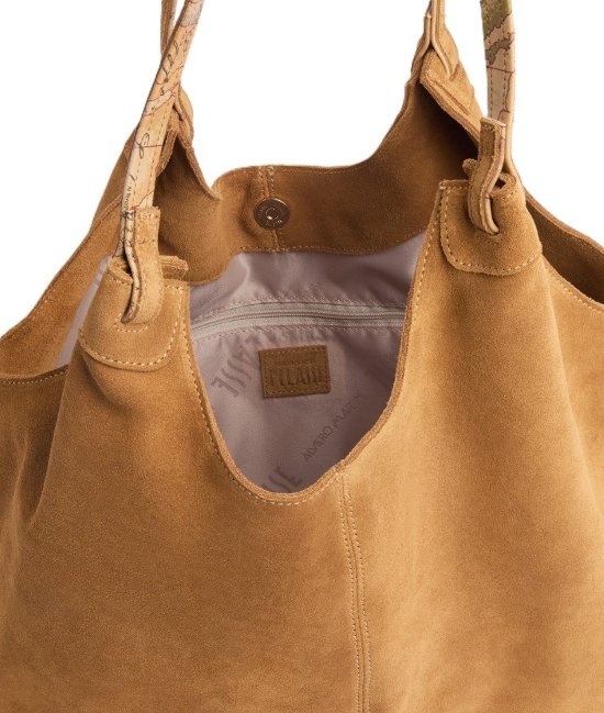 Alviero Martini 1ª Classe AALE95 Tribal Leather cuoio