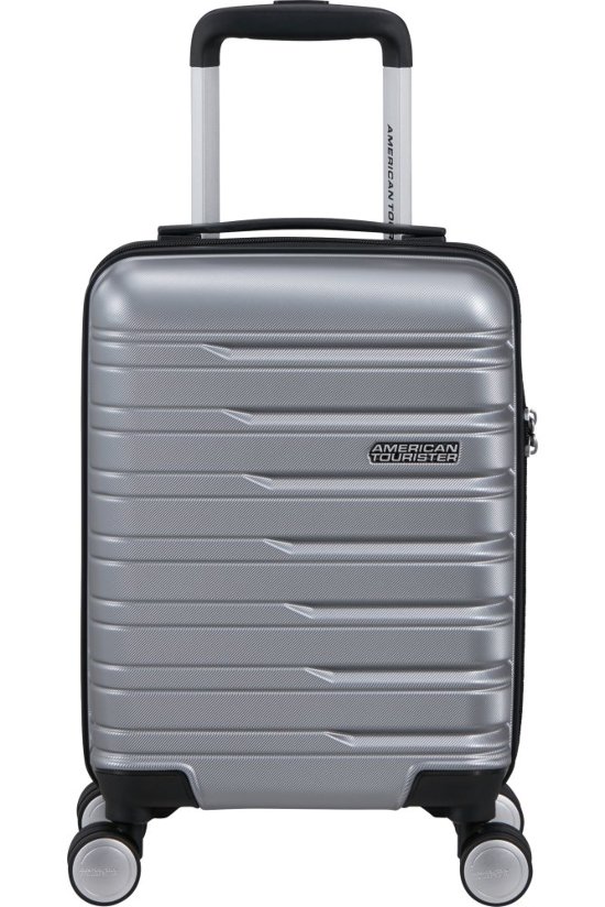 American Tourister Flashline ME8*008 Spinner con ruote rimovibili Sky Silver